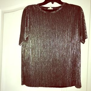 Sparkly Silver shirt